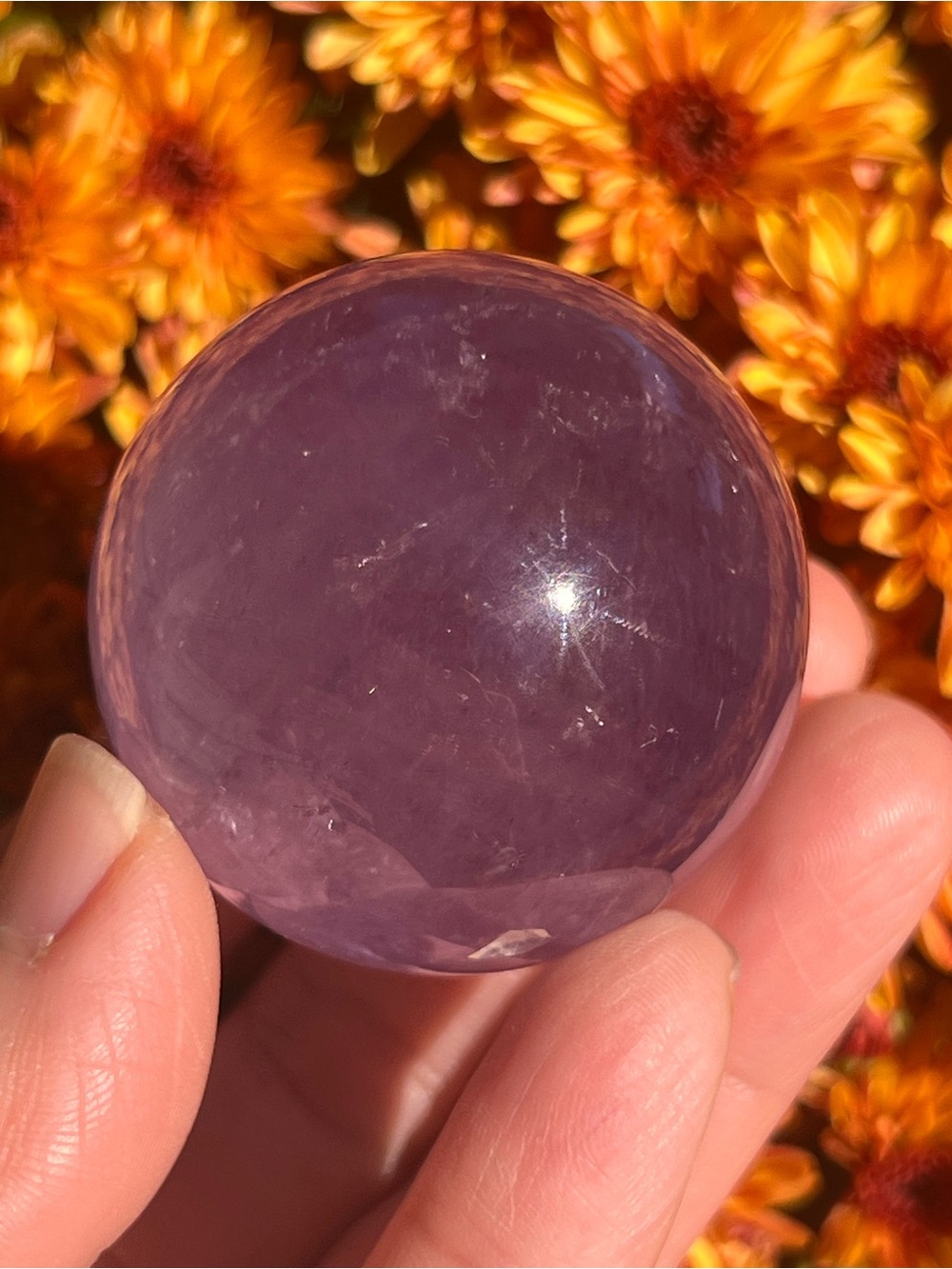 Amethyst (12) sphere | crystal